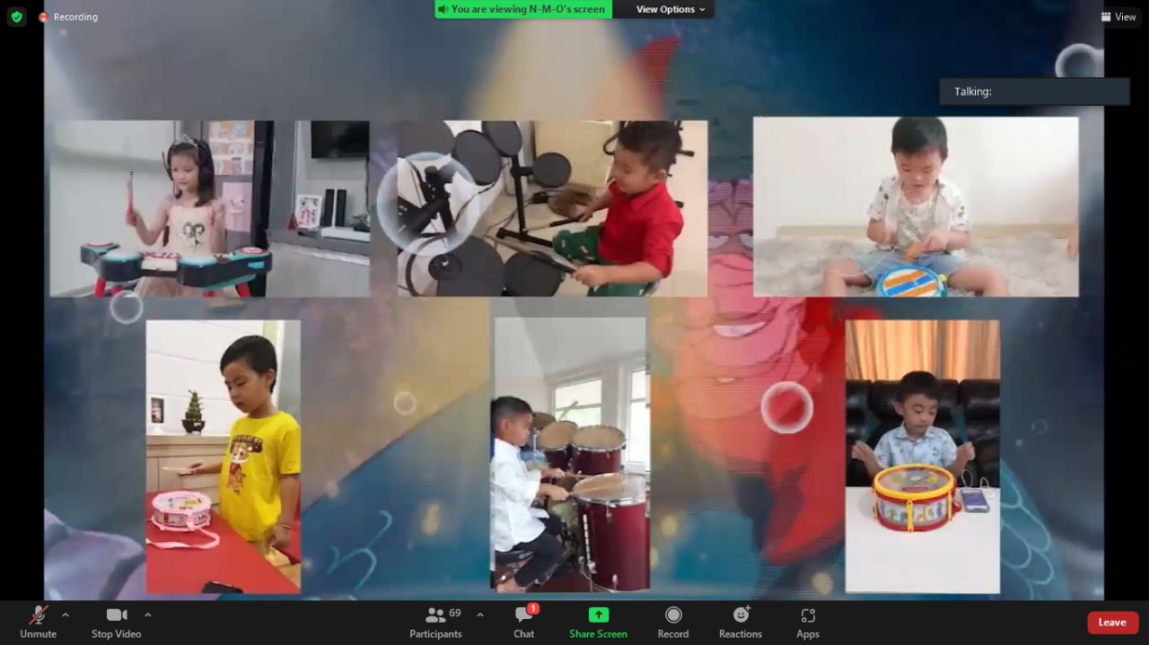 Children’s Music Programme Virtual Concert - Kinderland Preschool Jakarta