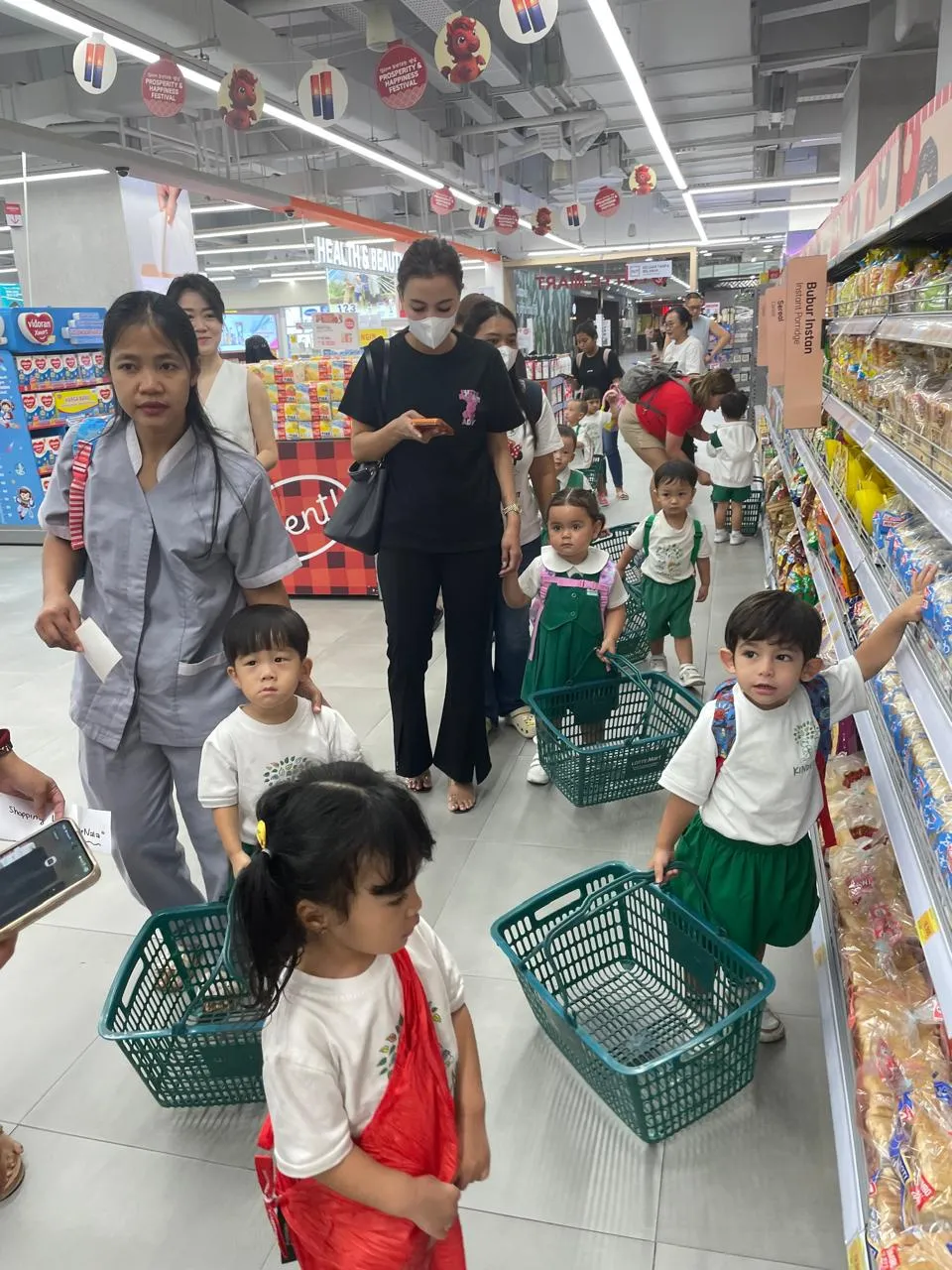 Supermarket Learning Journey